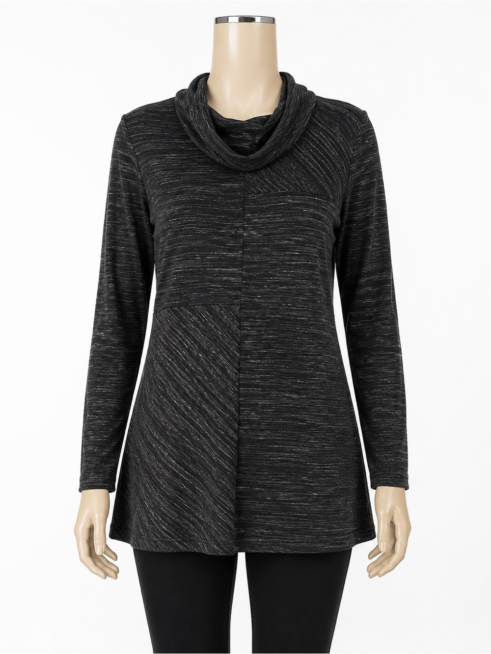 Kim Rogers  Heather Cowl Neck Tunic